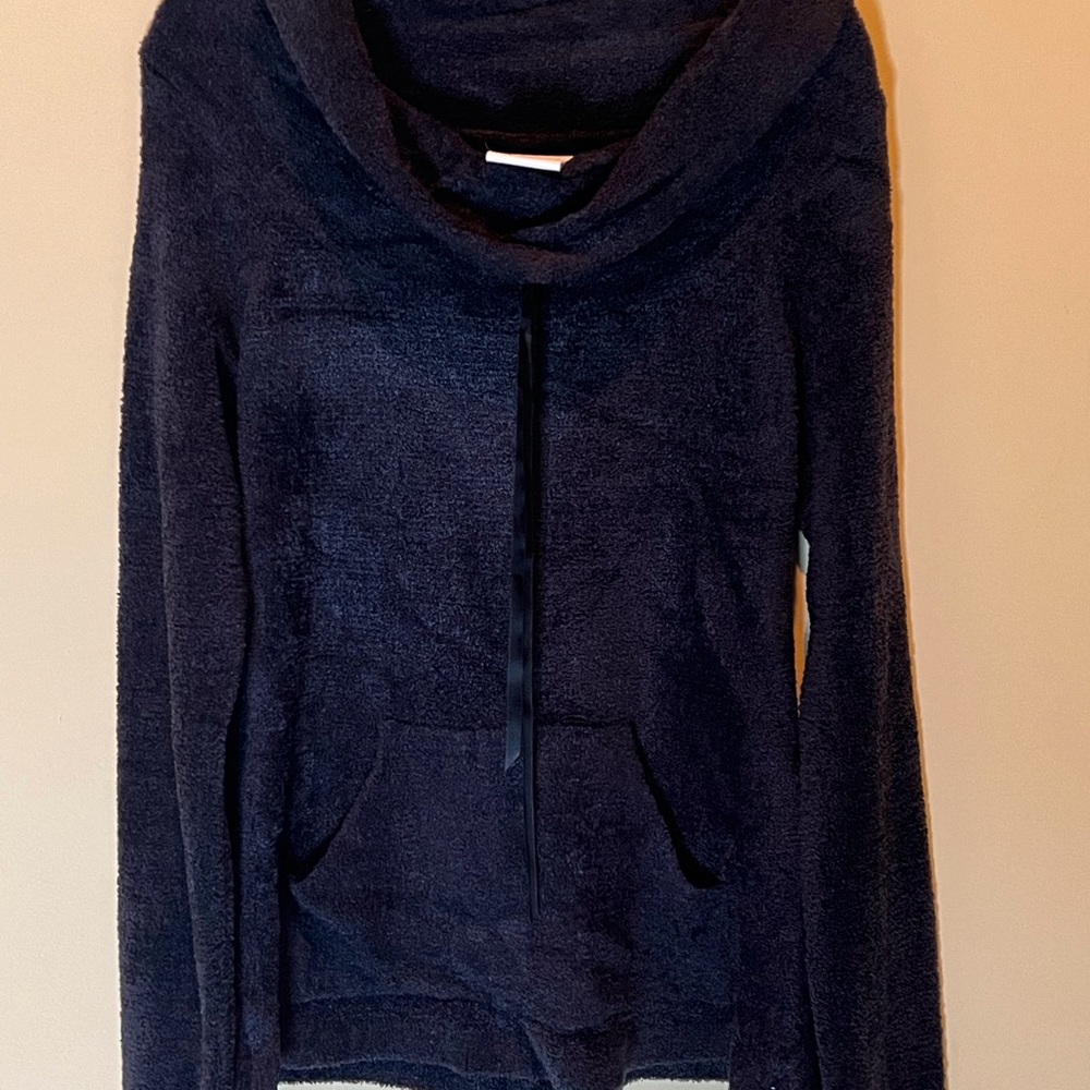 Soft Surroundings Blue Hoodie w/pockets. So incredibly soft!